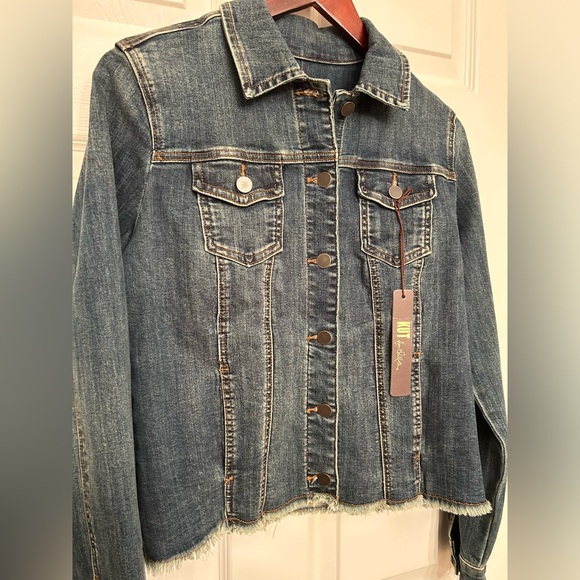 NWT KUT from the Kloth Julia Denim Jacket - Picture 3 of 10